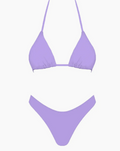 Purple Triangle Bikini Bottom